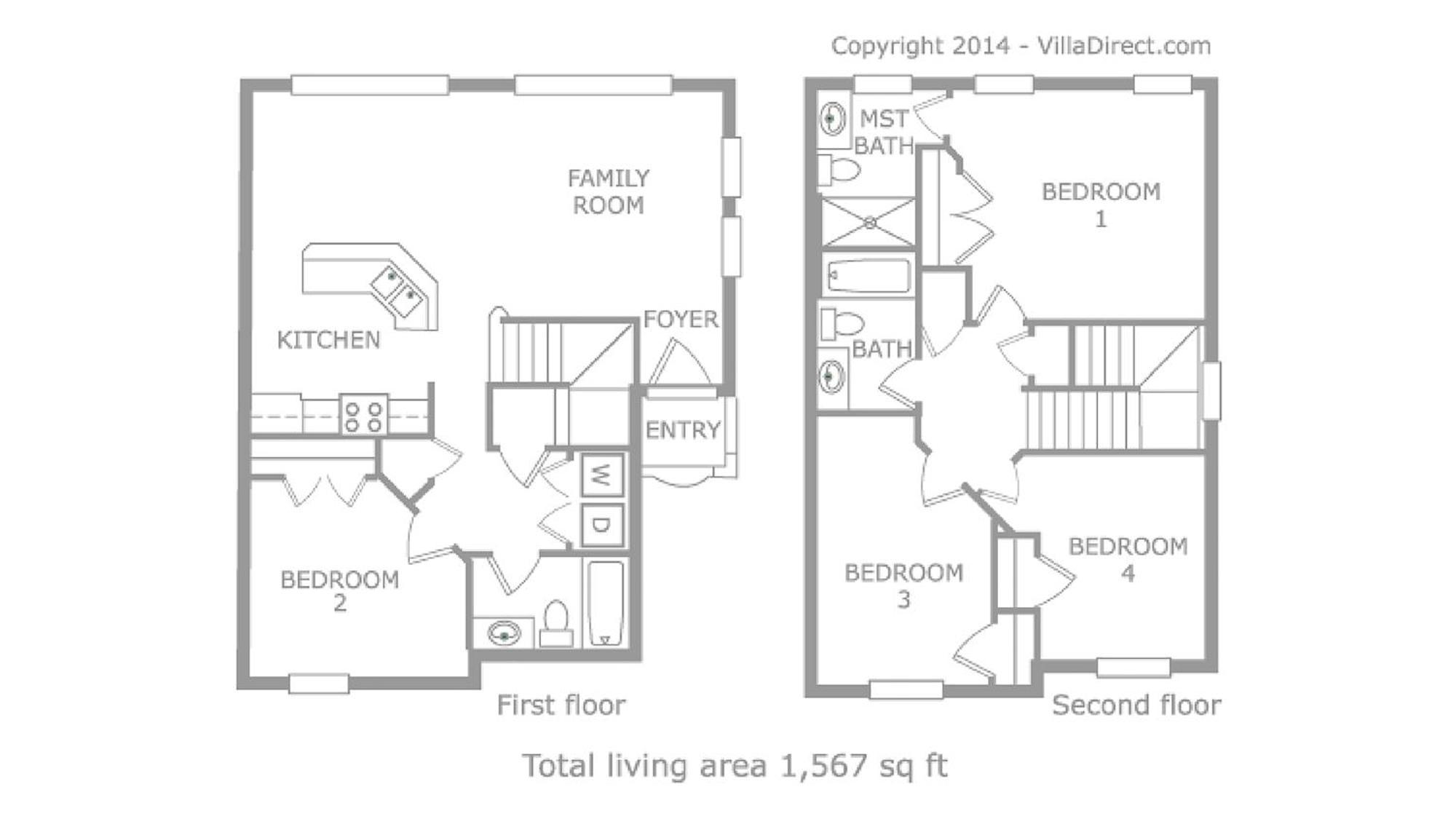 Encantada Rose - A 4 Bed Townhouse Near Disney Kissimmee Eksteriør billede